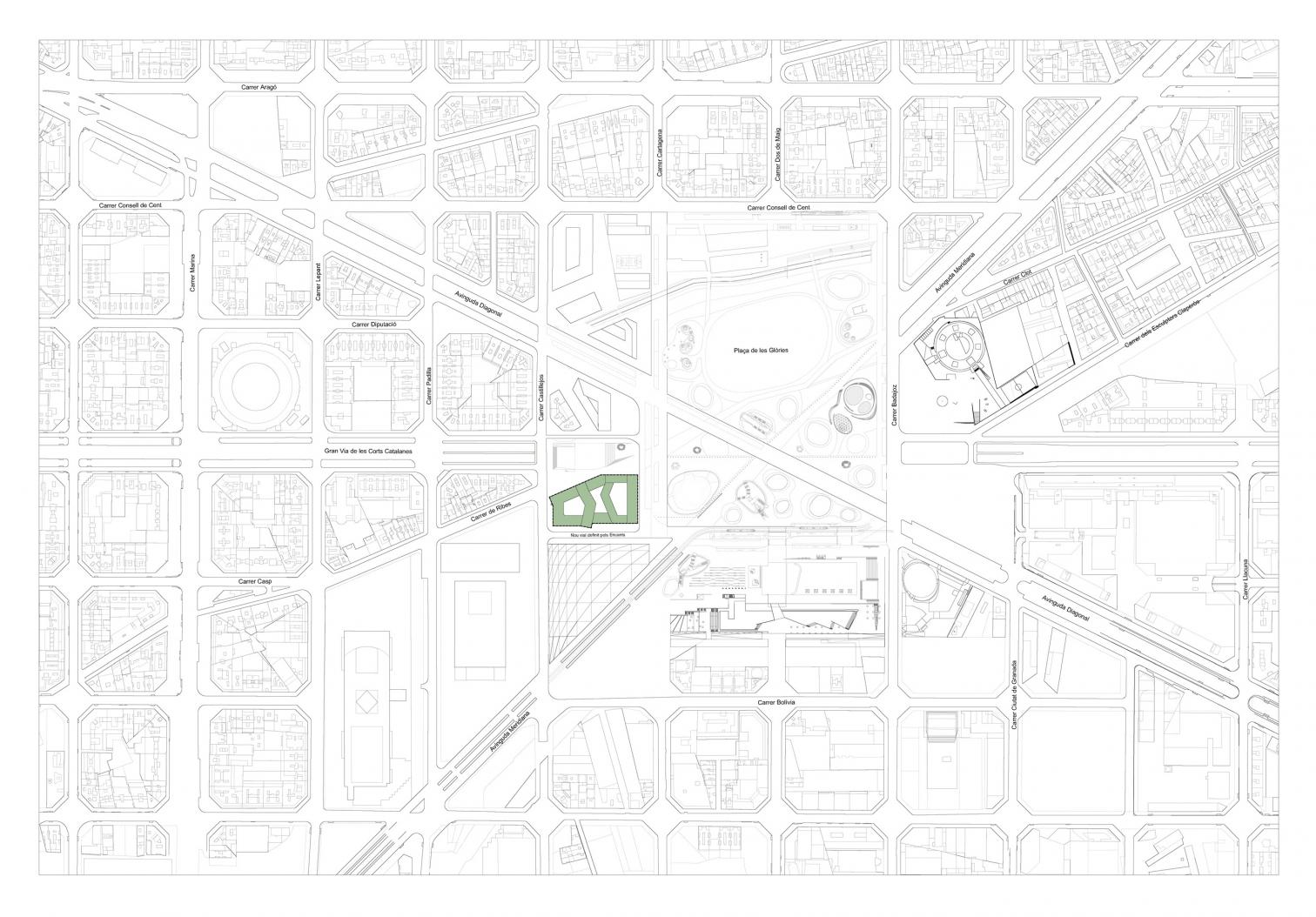 60 social-housing units: Building B at Illa Glòries in Barcelona