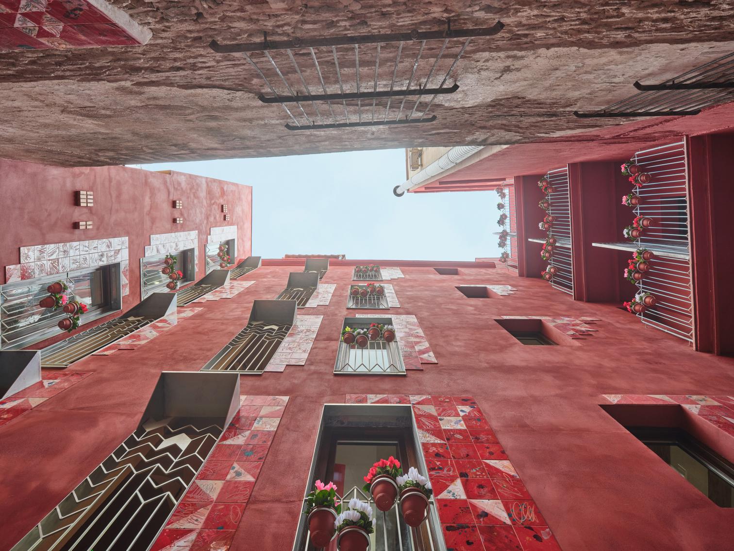 Lady Raval social housing in Barcelona