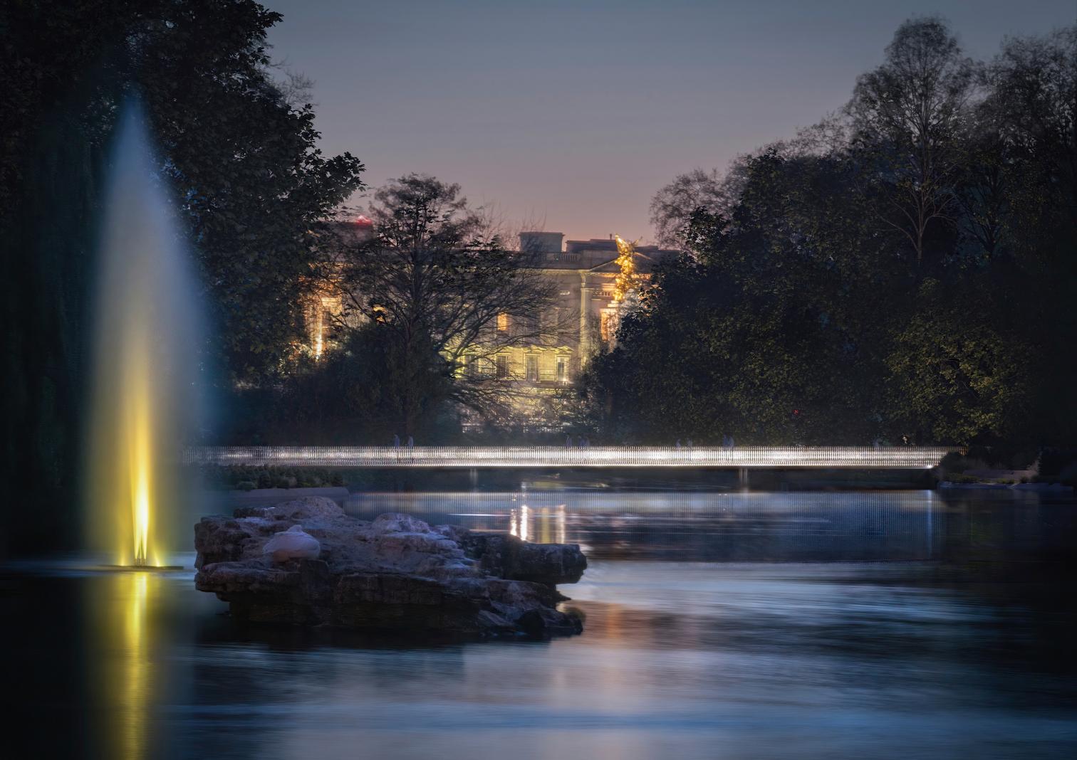 Monumento conmemorativo a la reina Isabel II en Londres