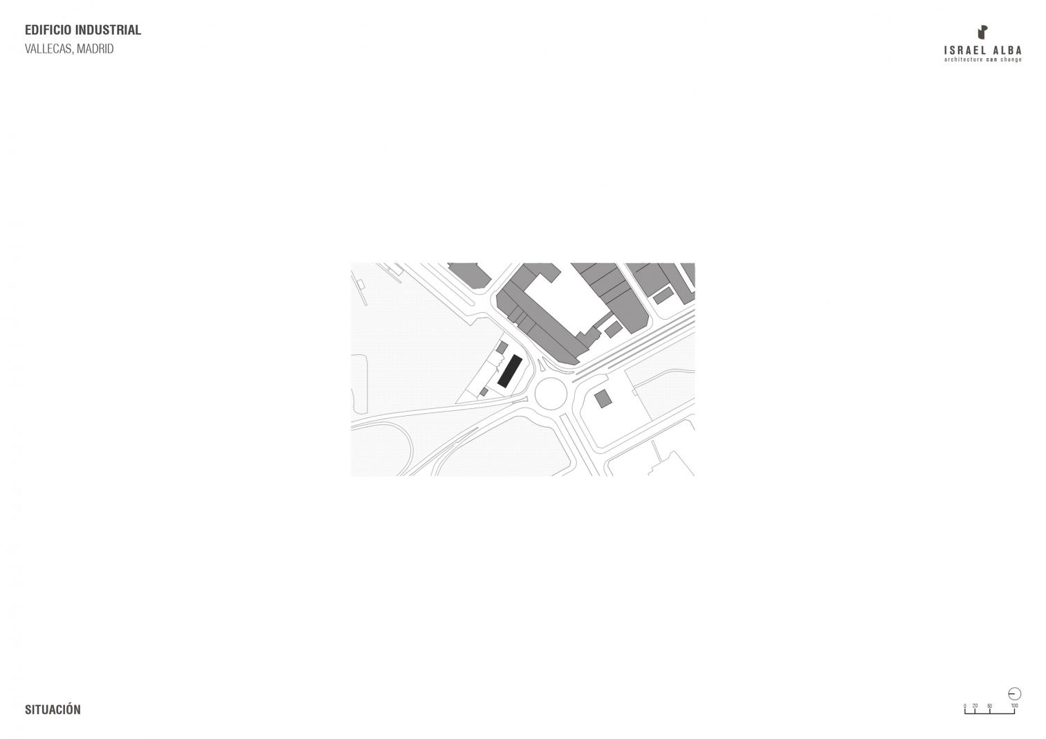 Sede del servicio de limpieza viaria en Vallecas