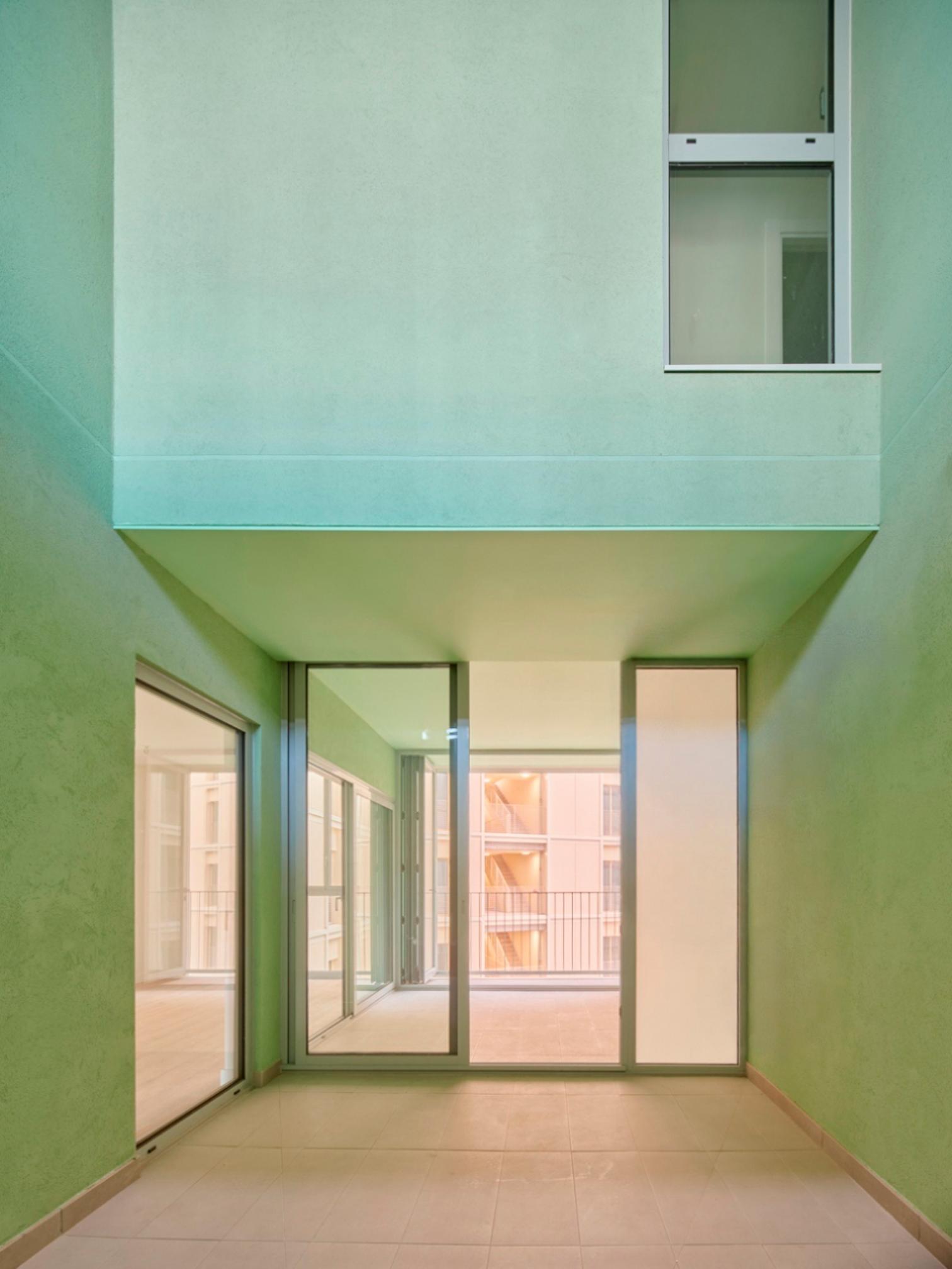 60 social housing units: Building D at Illa Glòries in Barcelona