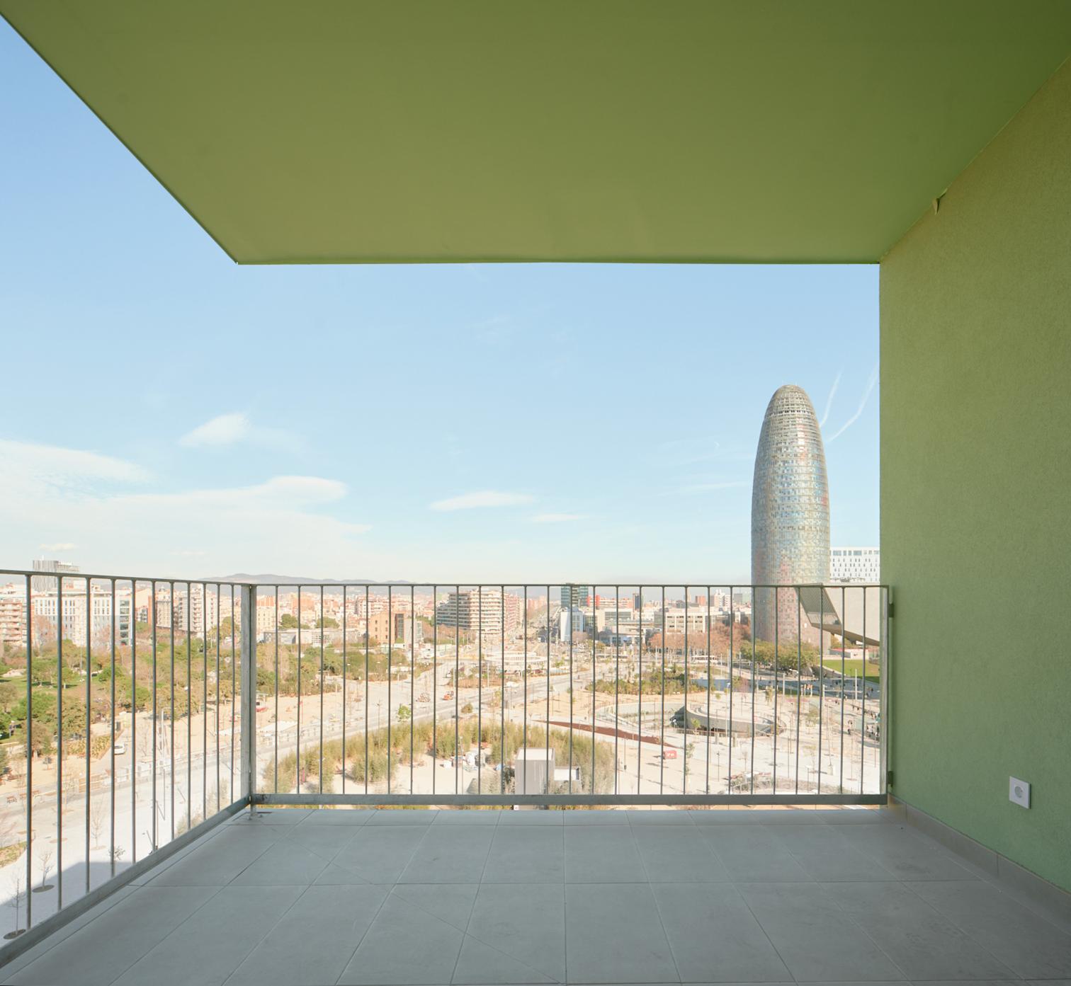 60 social housing units: Building D at Illa Glòries in Barcelona