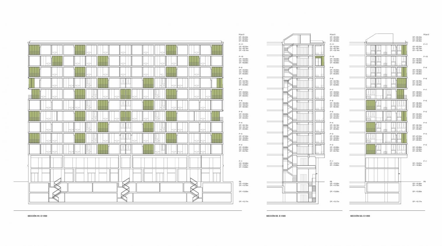 60 social housing units: Building D at Illa Glòries in Barcelona