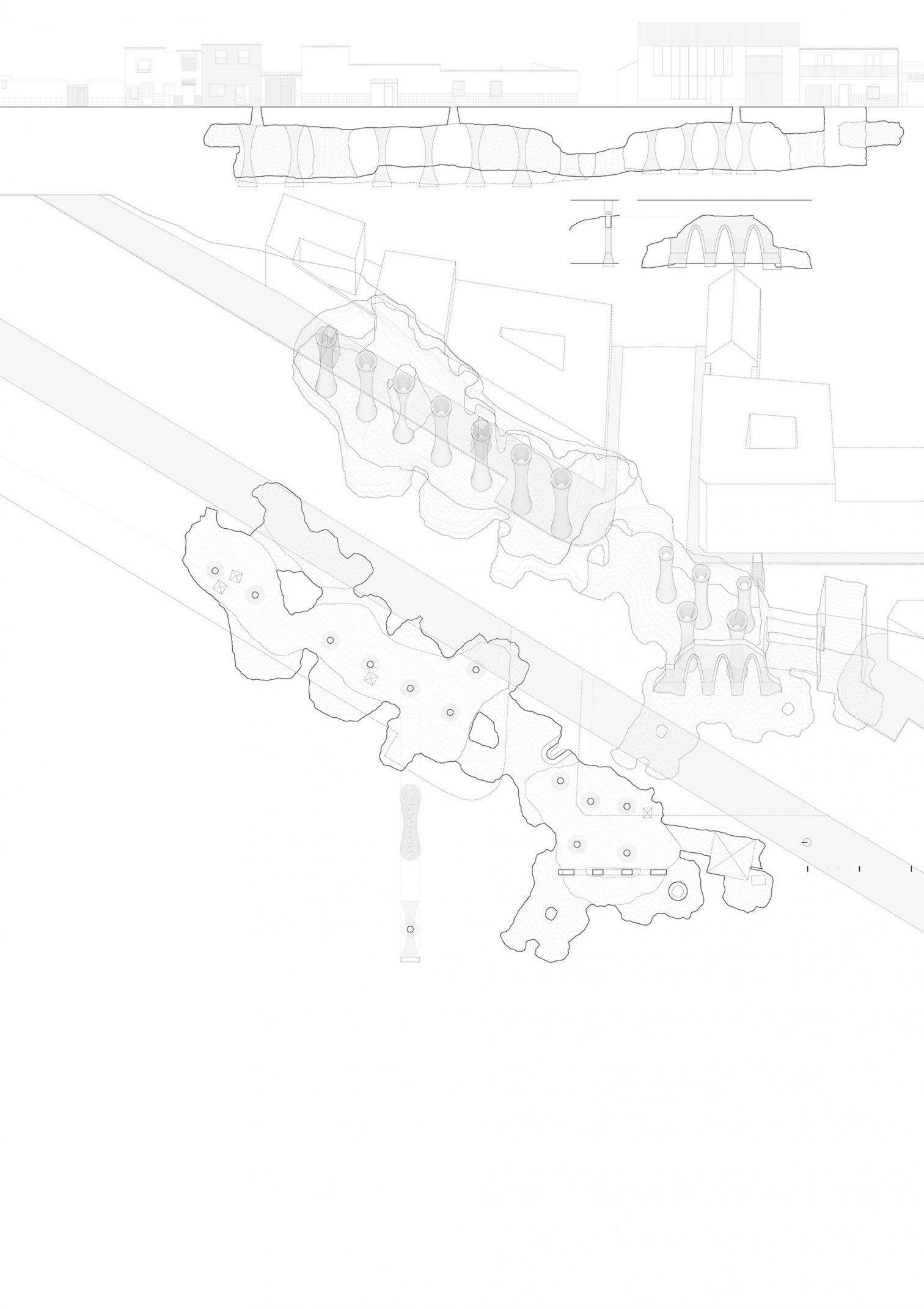 Stabilization of the urban anthropic cave system in Tomelloso