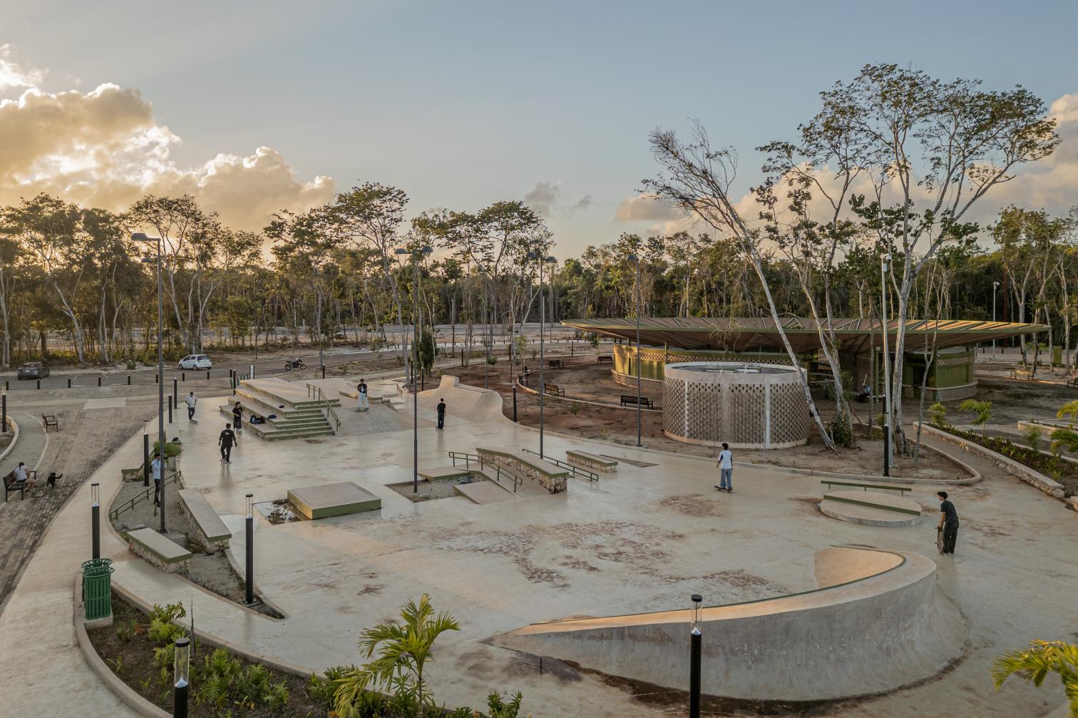 Parque Quintana Roo en Chetumal