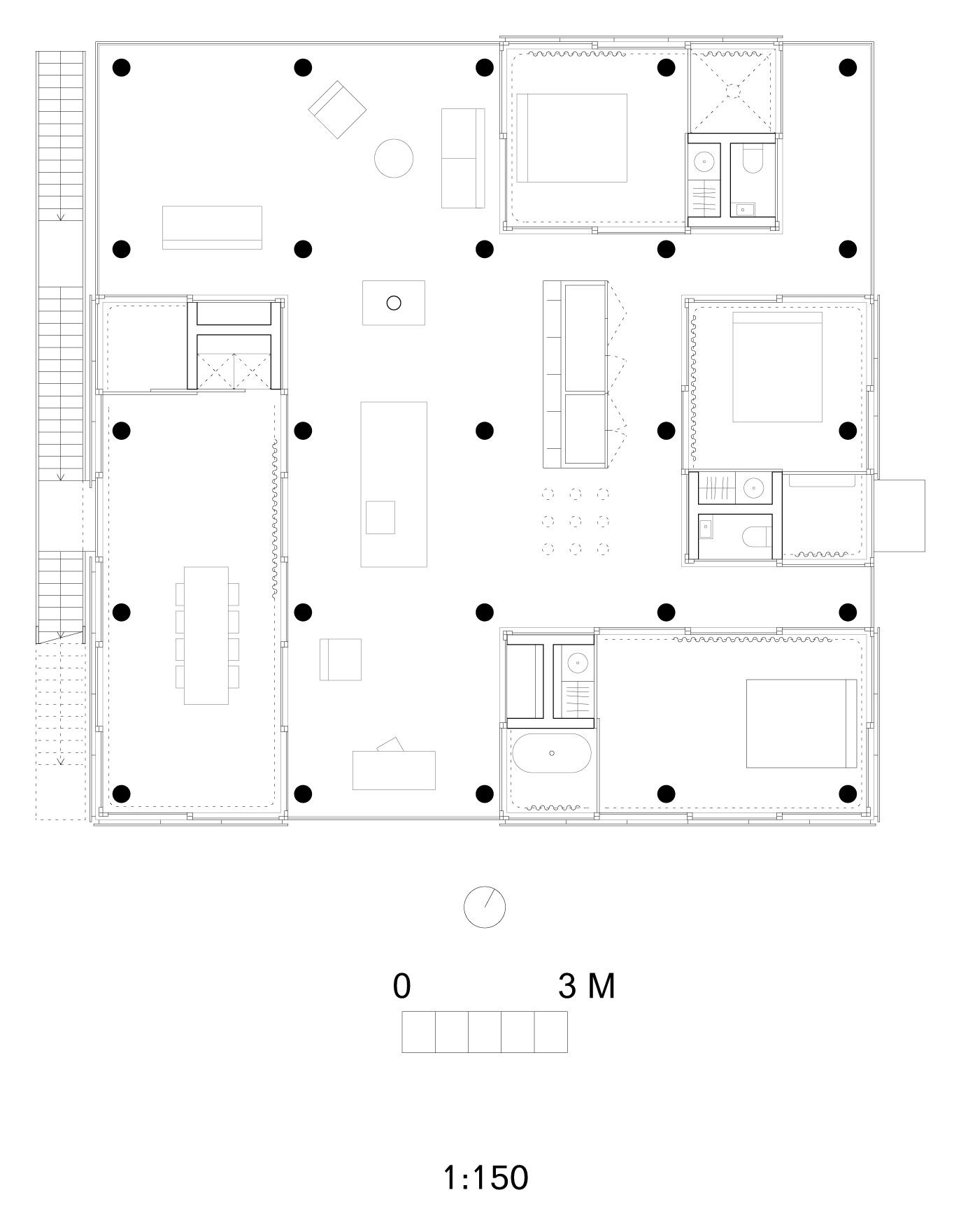 25 Columns House, Plintsberg (Belgium)