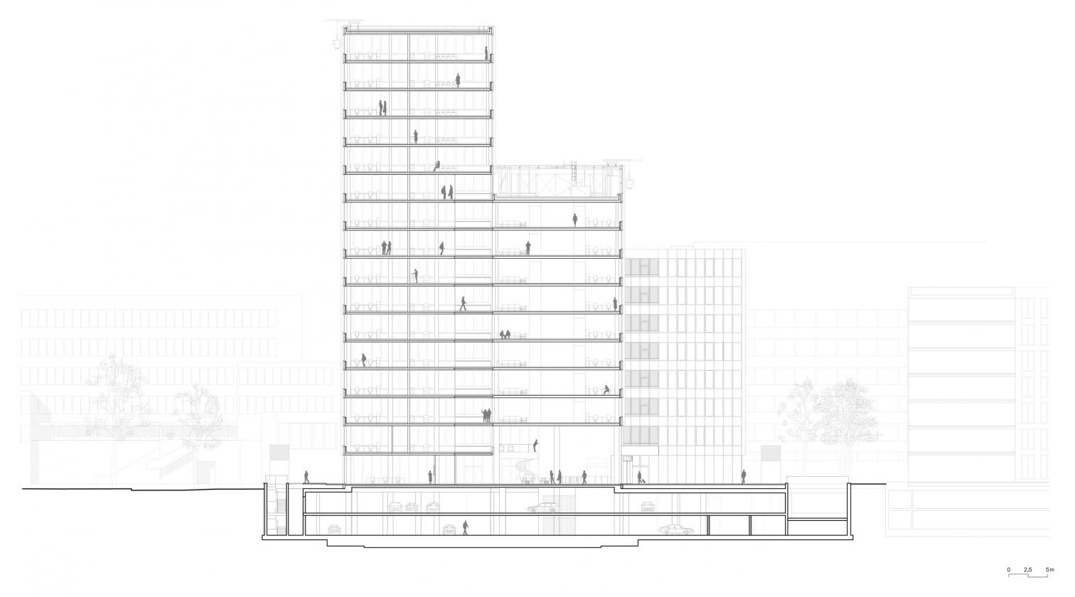 Office building on Kaptstadtring 5 in Hamburg