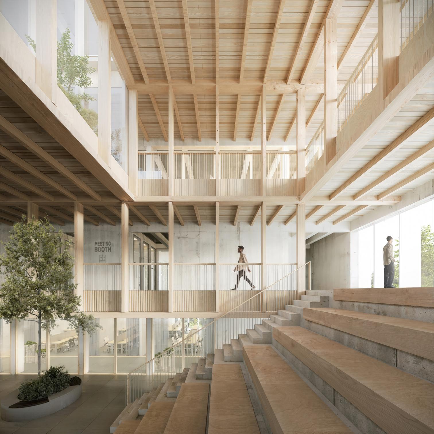 Vocational Training Building at DAT Alierta in Zaragoza