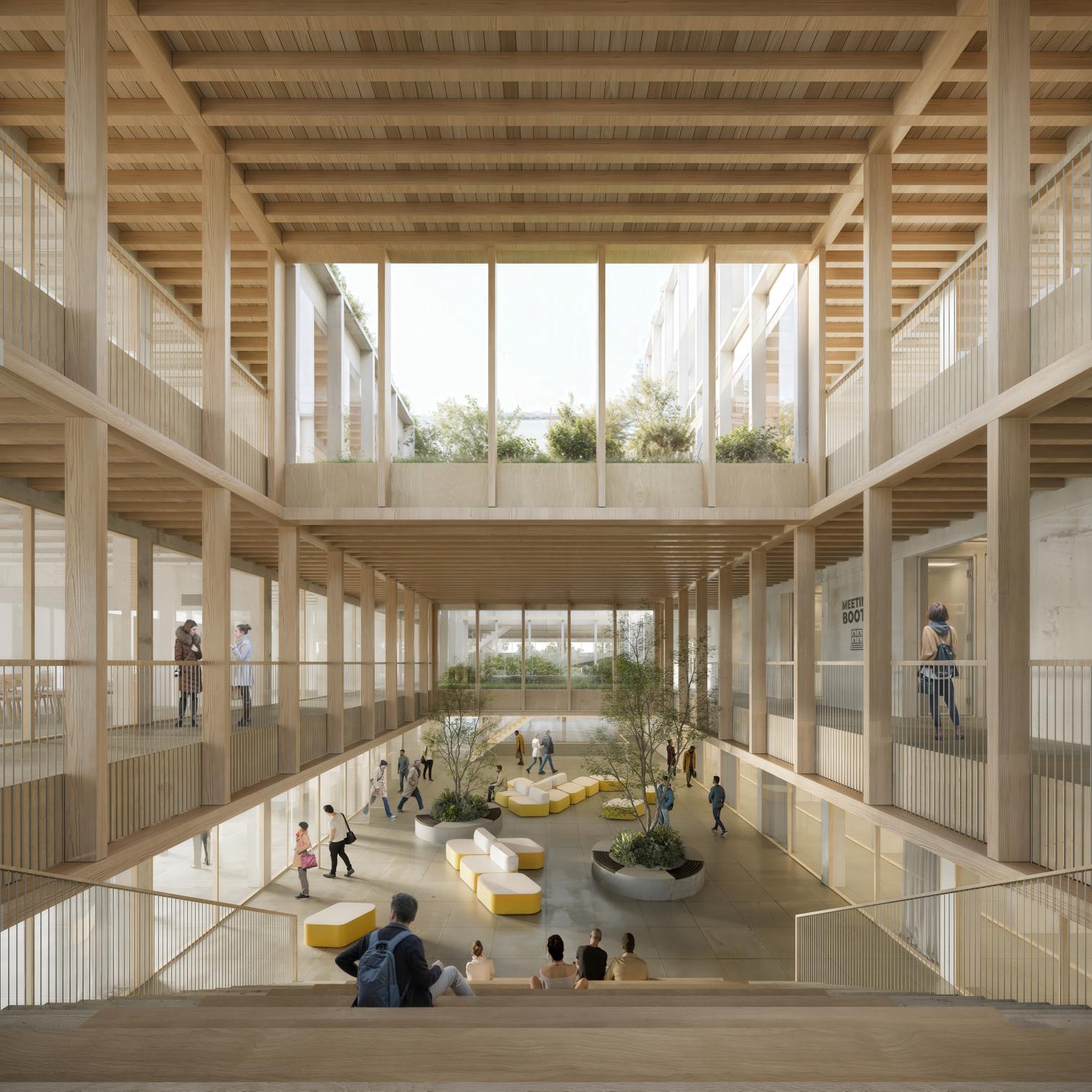 Vocational Training Building at DAT Alierta in Zaragoza