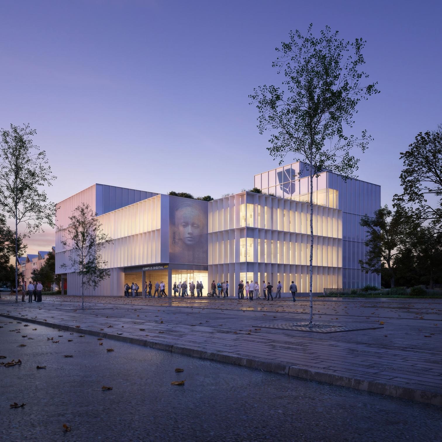 Vocational Training Building at DAT Alierta in Zaragoza