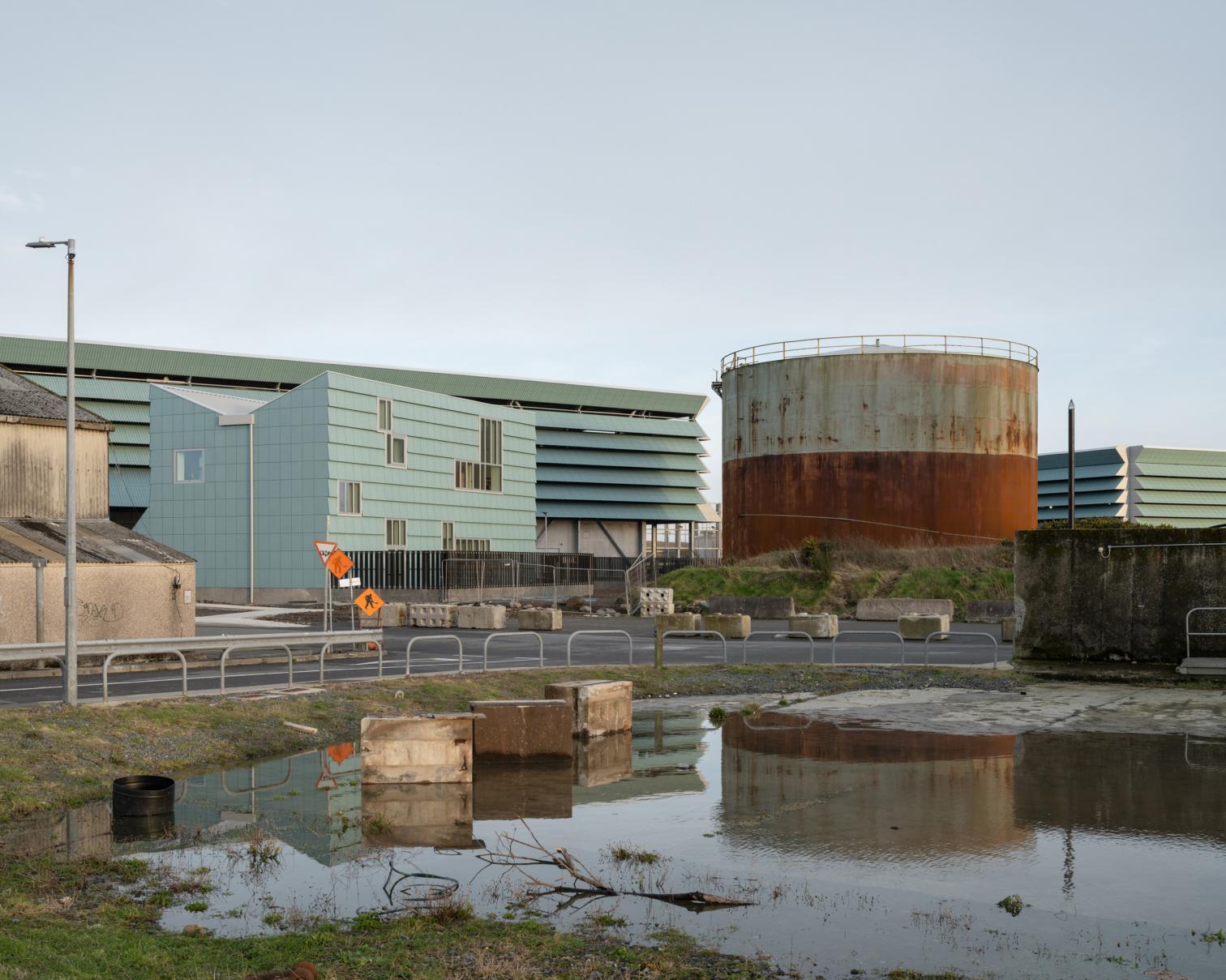 Planta de tratamiento de aguas residuales en Arklow