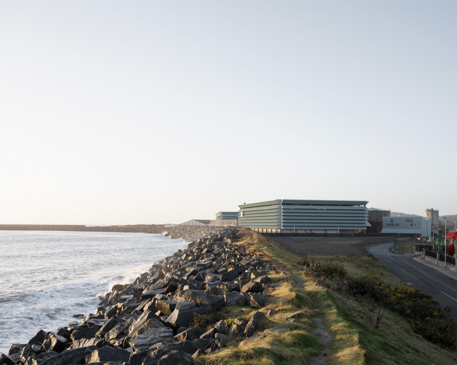 Planta de tratamiento de aguas residuales en Arklow