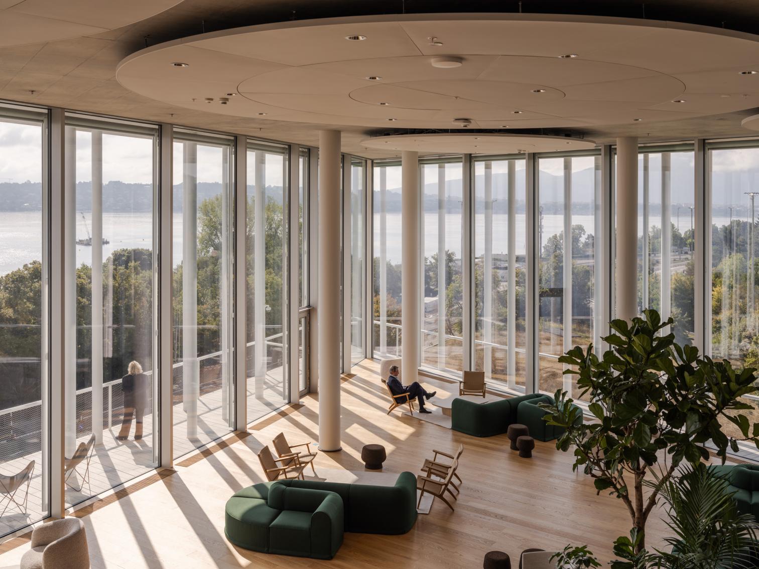 Lombard Odier headquarters in Bellevue (Geneva)