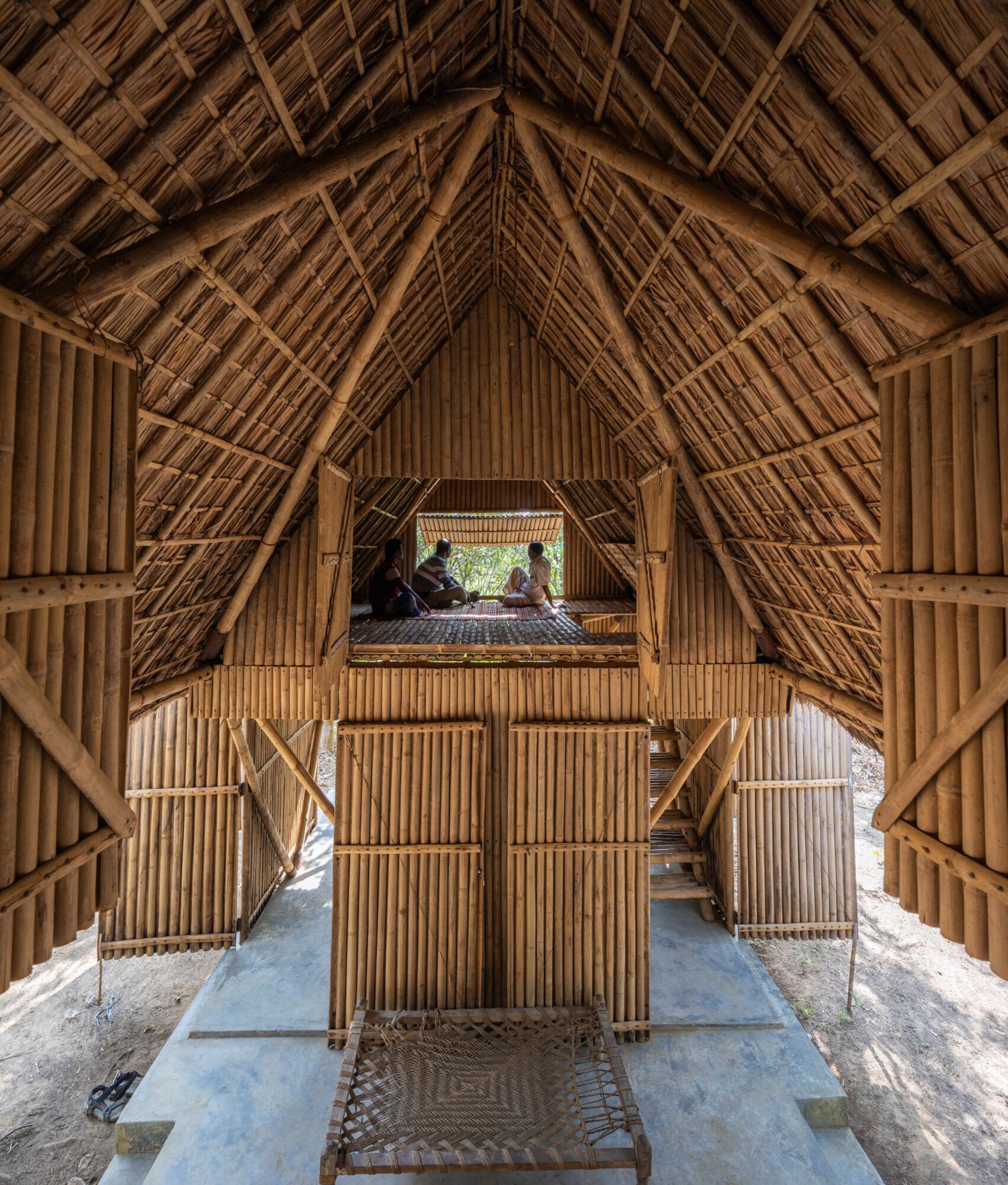 Estructuras modulares Khudi Bari