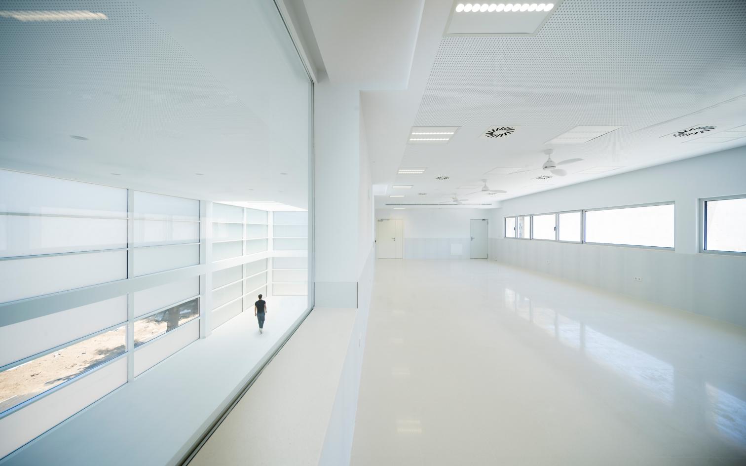 Library for Lycée Français in Madrid