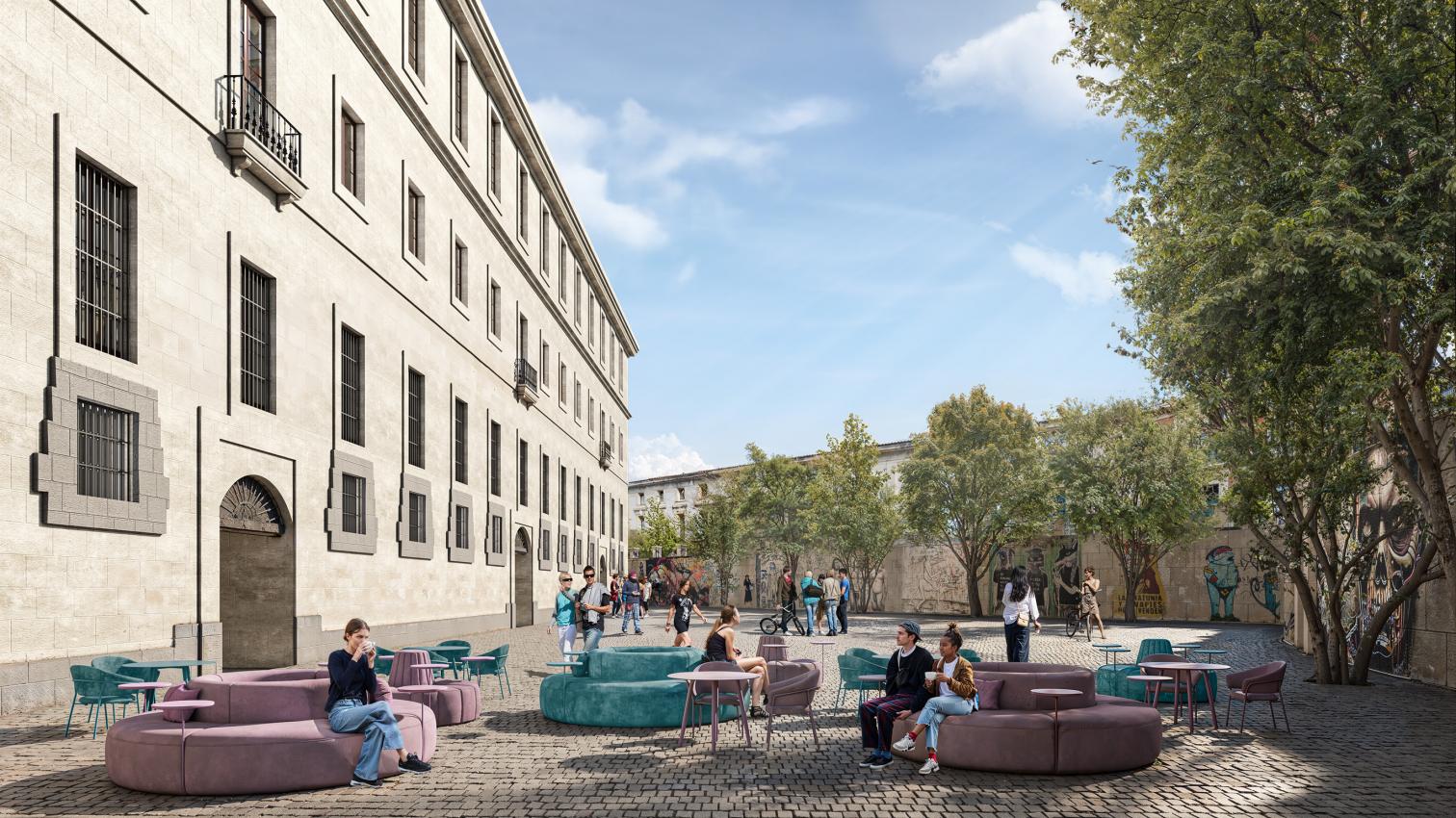Renovation of the Tabacalera Building in Madrid