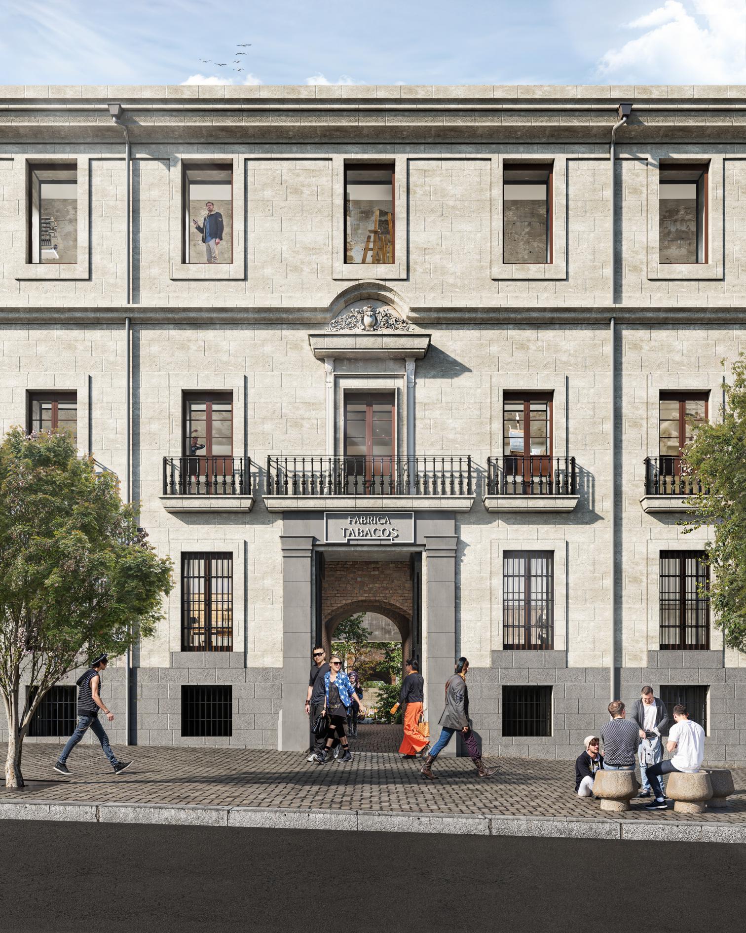 Renovation of the Tabacalera Building in Madrid