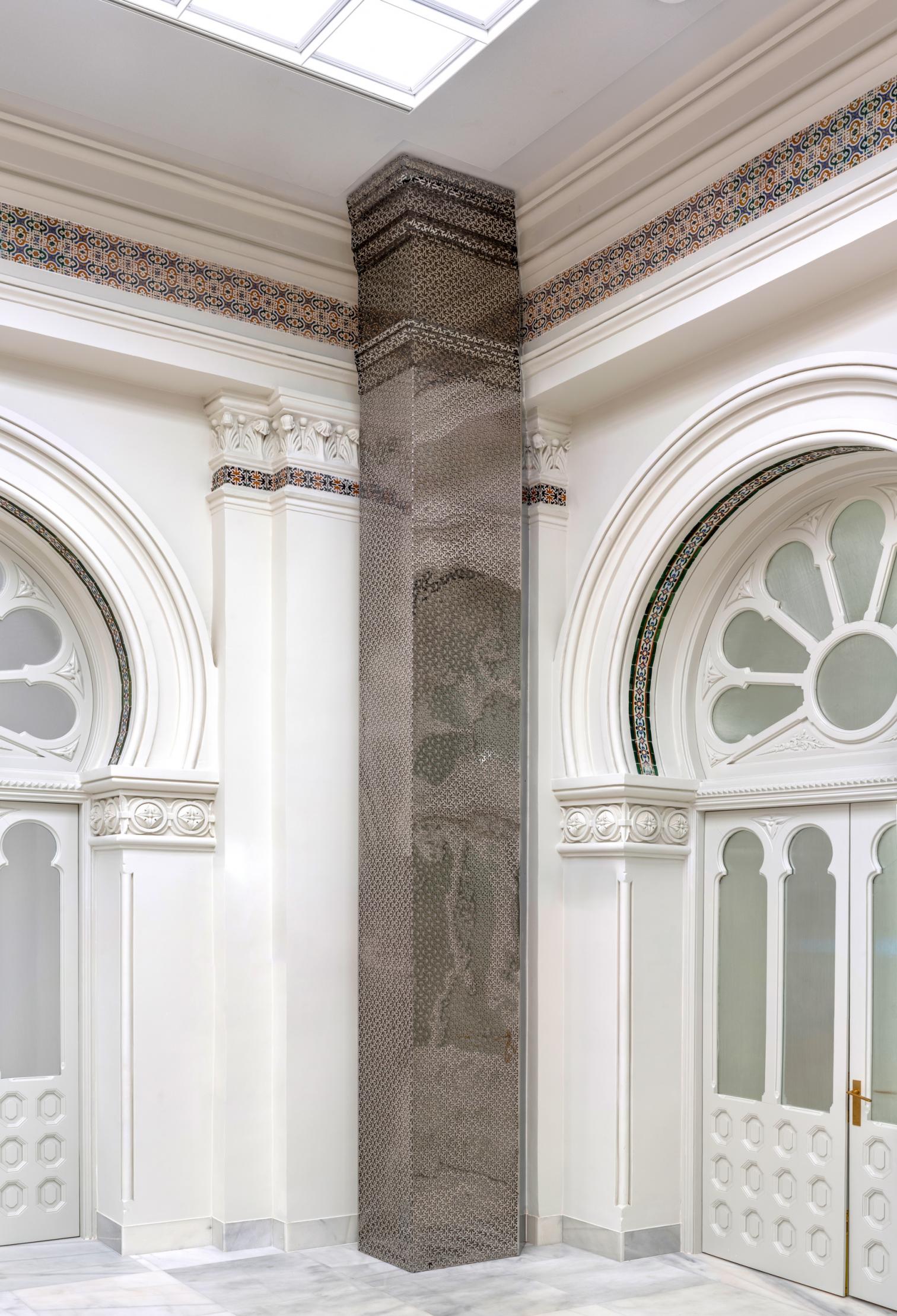 Salón de cobradores en el Banco de España