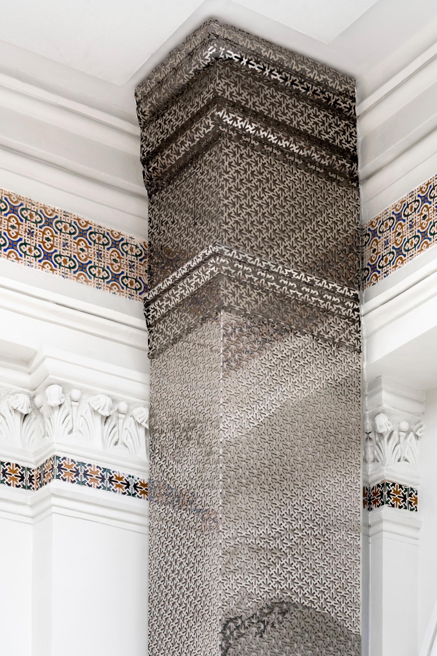 Salón de cobradores en el Banco de España
