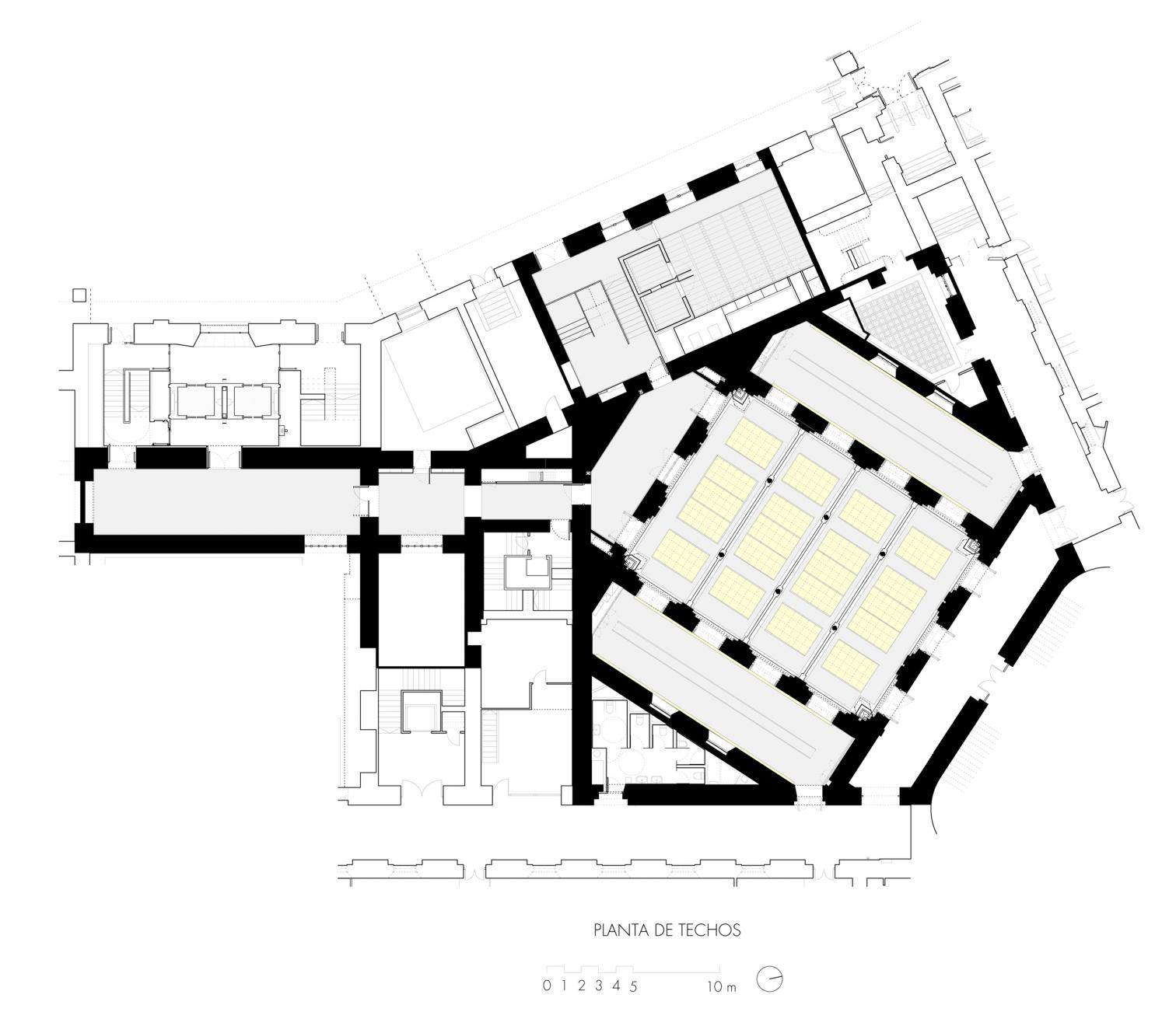 Salón de cobradores en el Banco de España