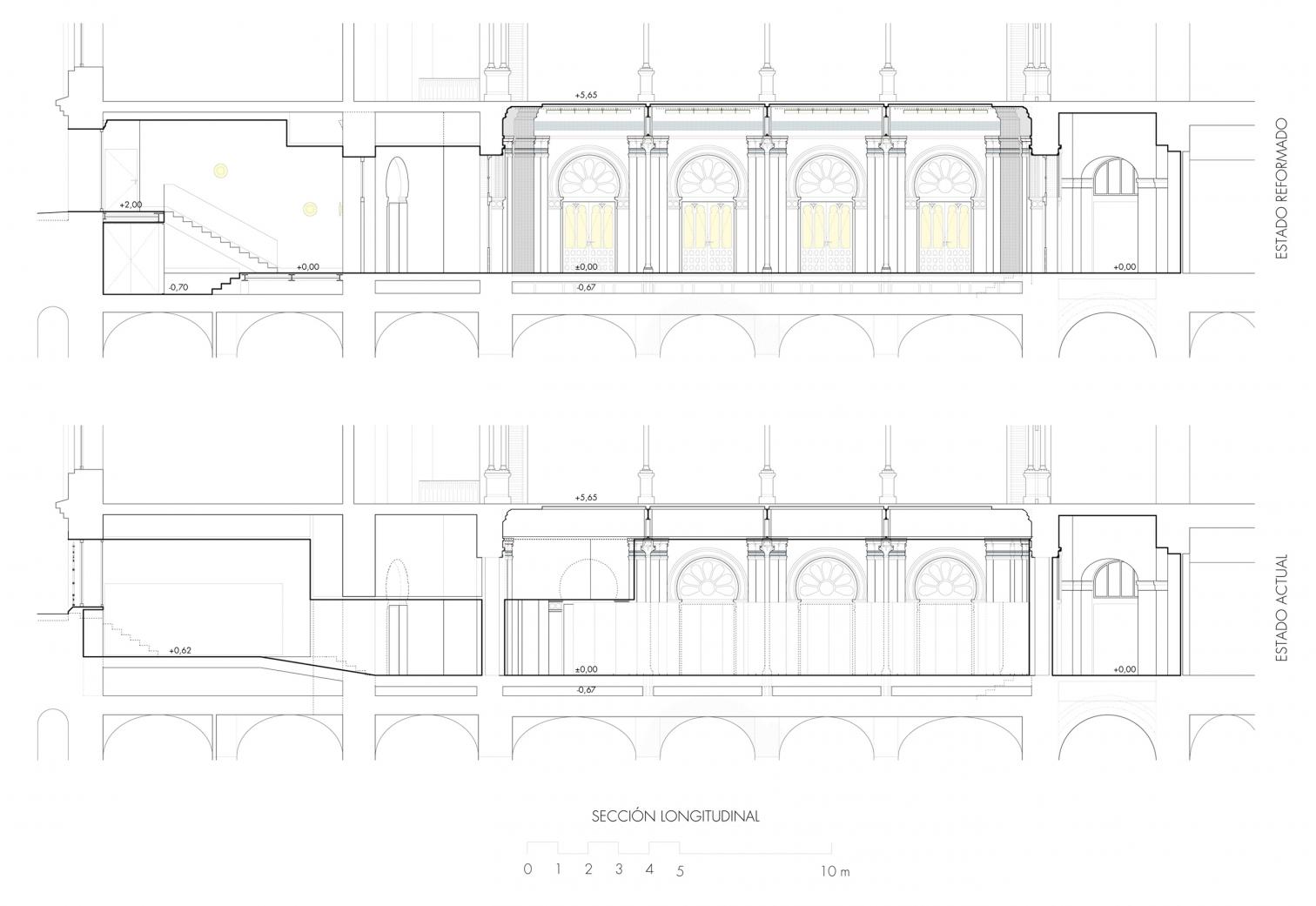 Salón de cobradores en el Banco de España