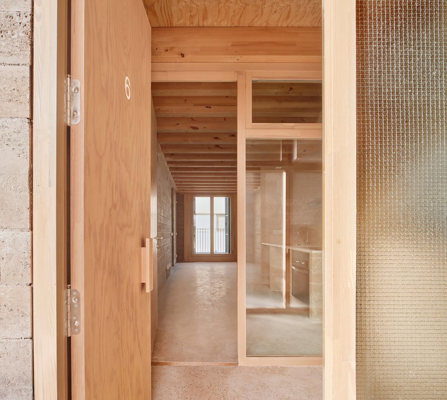 30+8 social housing units on Josep Togores in Palma de Mallorca