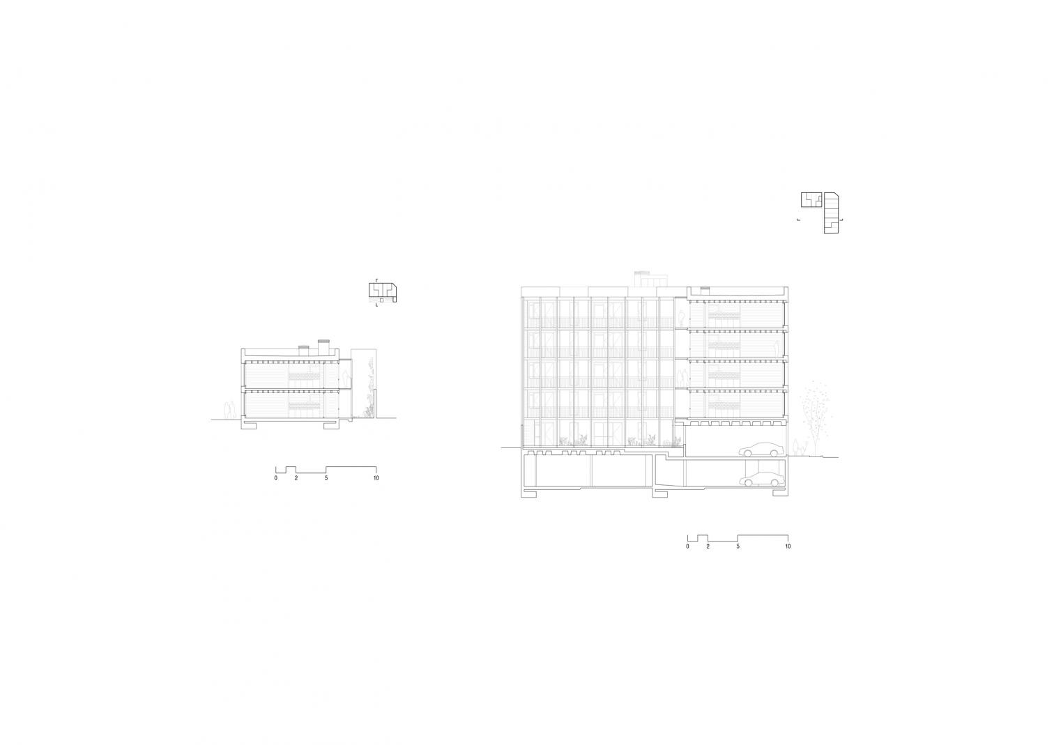 30+8 social housing units on Josep Togores in Palma de Mallorca