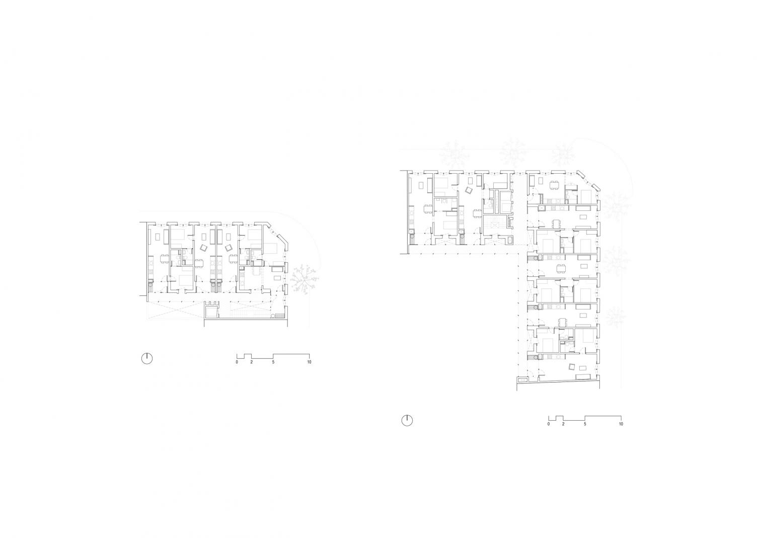 30+8 social housing units on Josep Togores in Palma de Mallorca