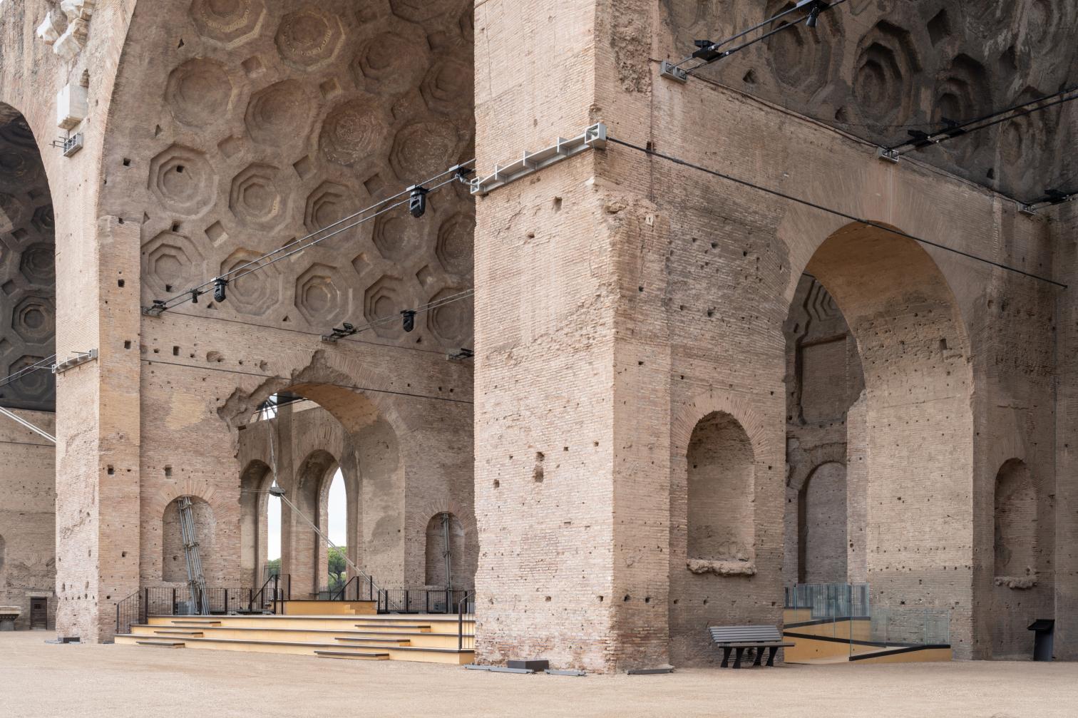 Reinvigoration of Basílica di Massenzio in Rome