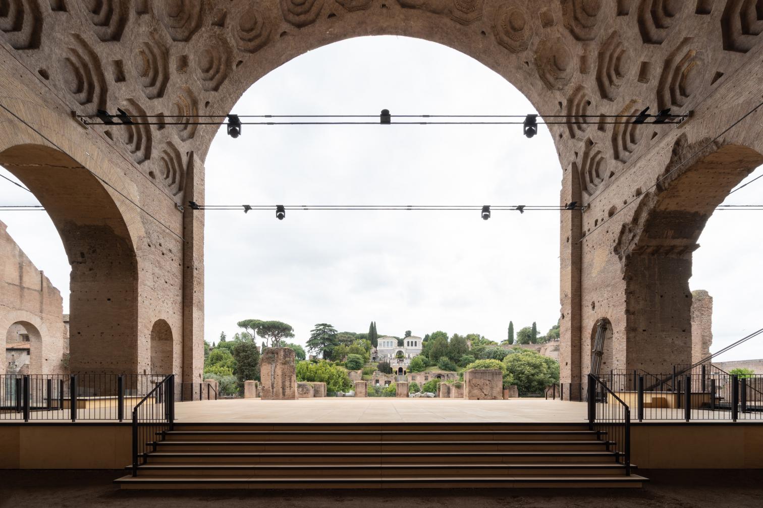 Reinvigoration of Basílica di Massenzio in Rome
