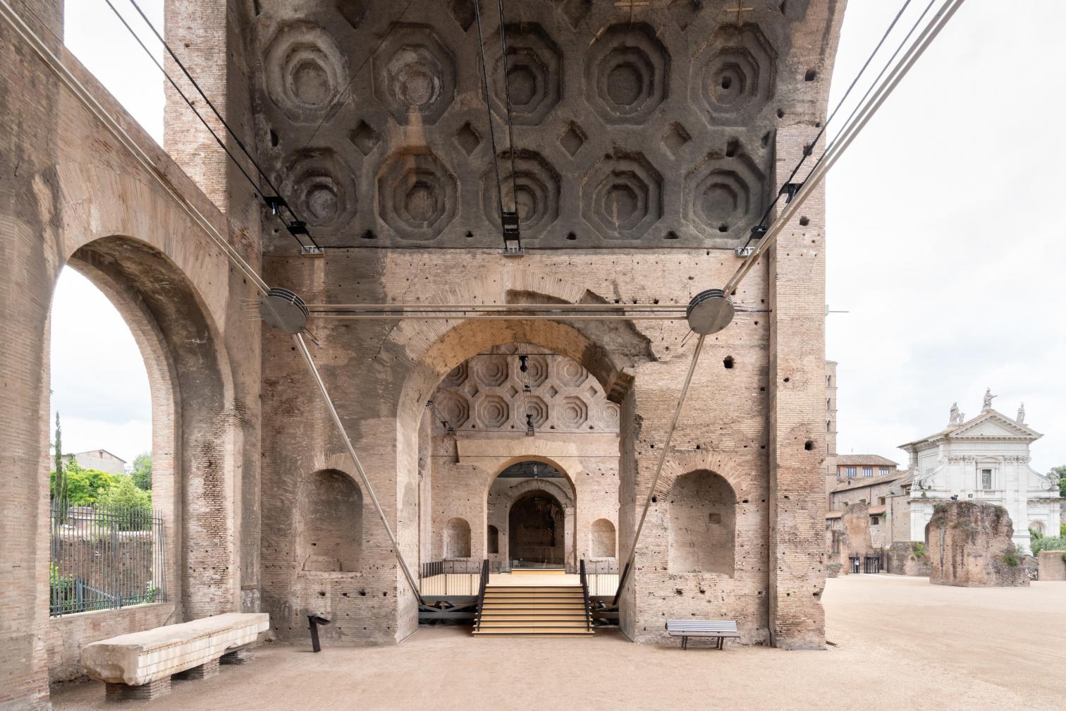 Reinvigoration of Basílica di Massenzio in Rome