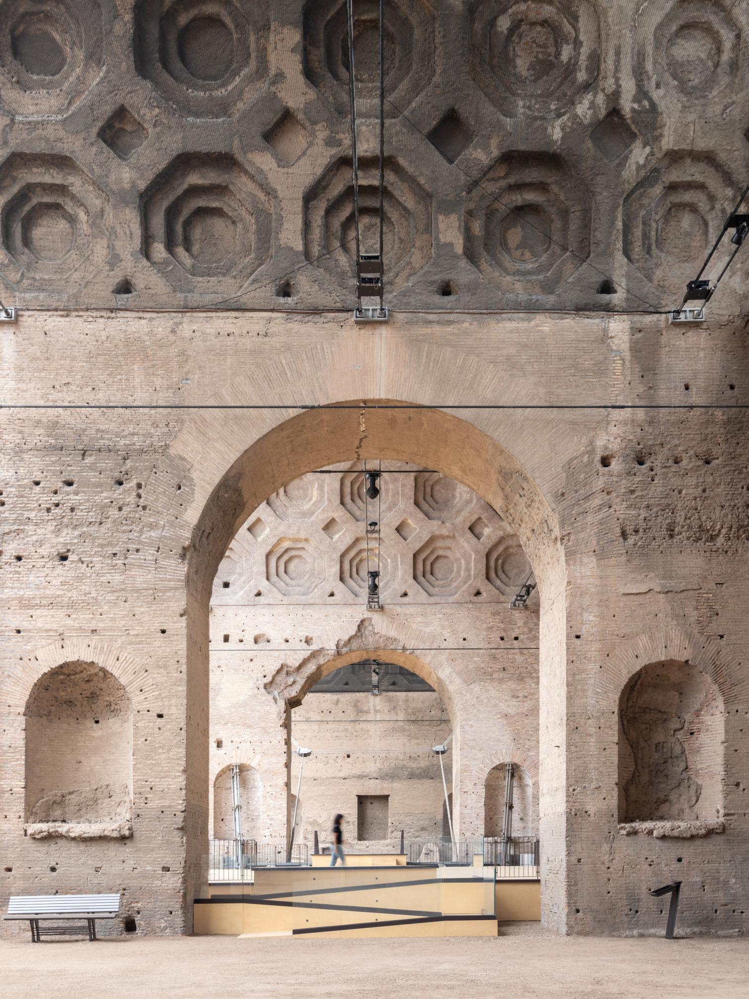 Reinvigoration of Basílica di Massenzio in Rome