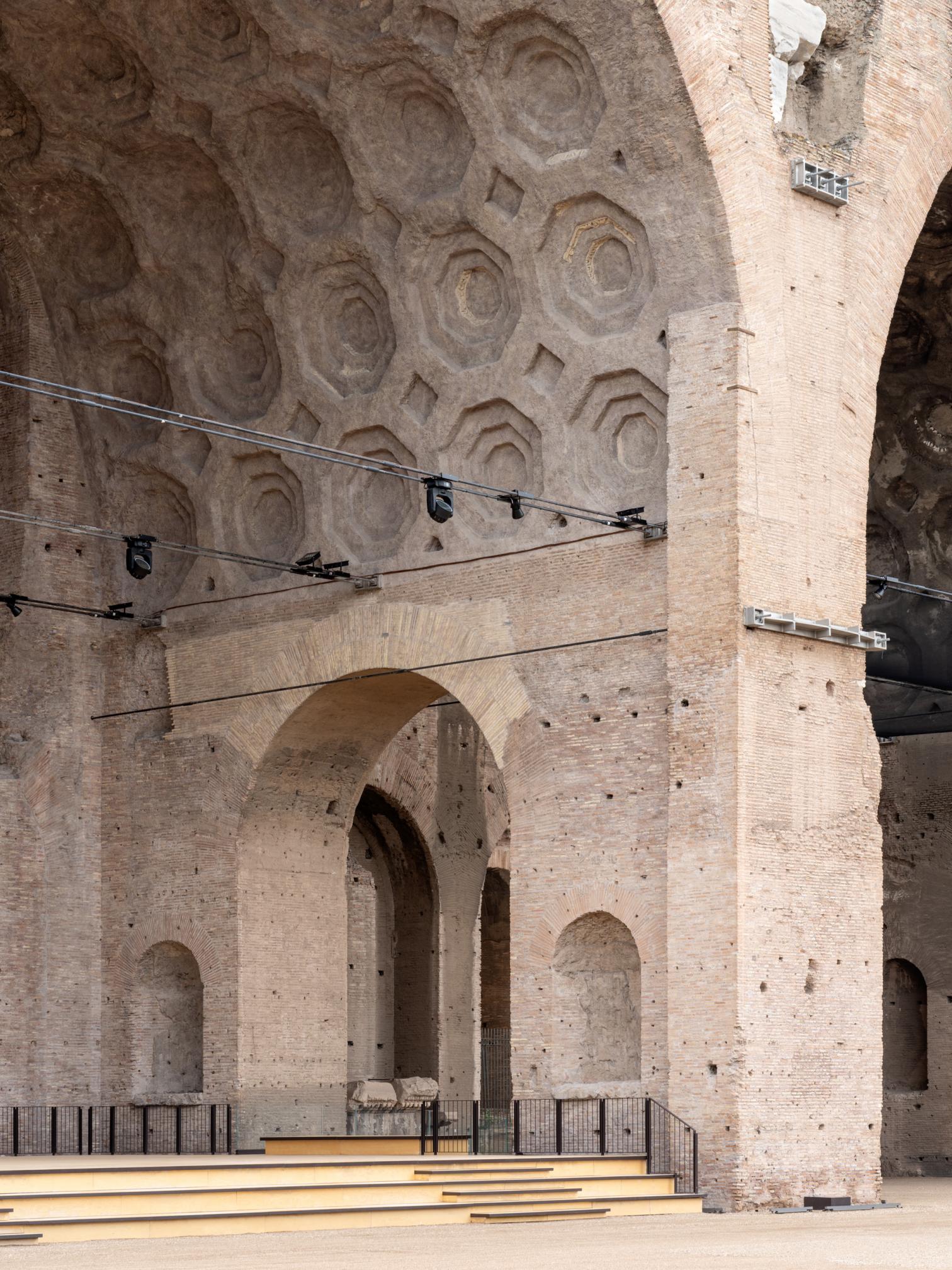 Reinvigoration of Basílica di Massenzio in Rome