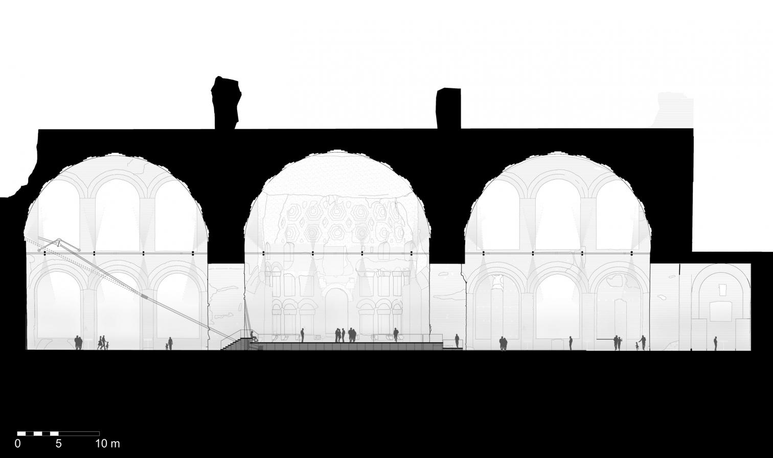 Reinvigoration of Basílica di Massenzio in Rome