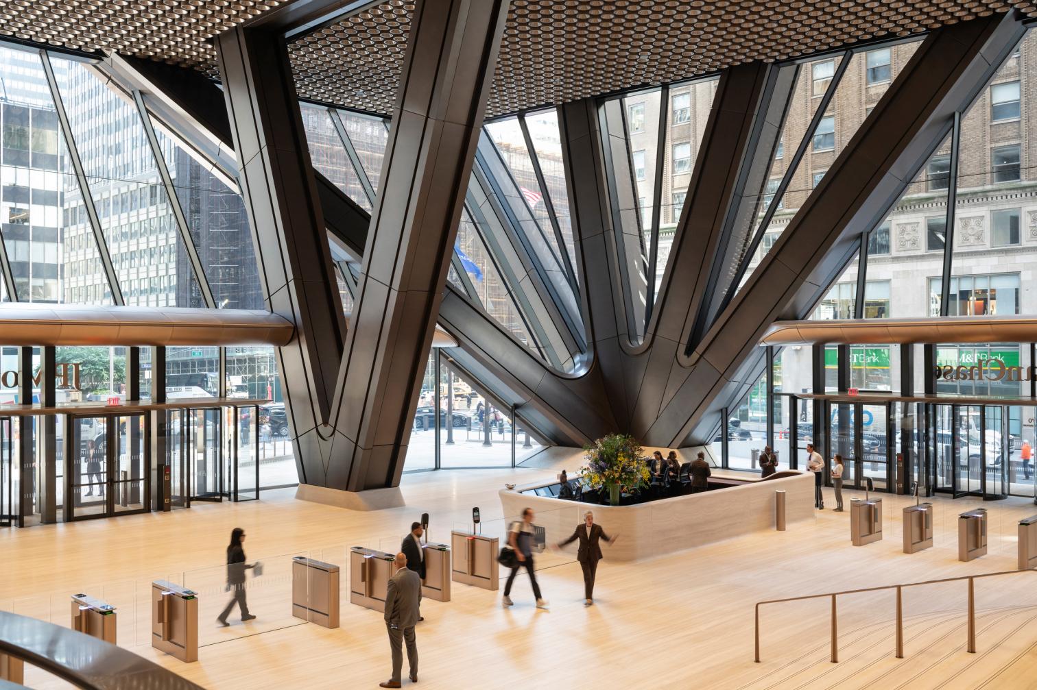 Sede de JPMorgan Chase en Nueva York  @ Nigel Young