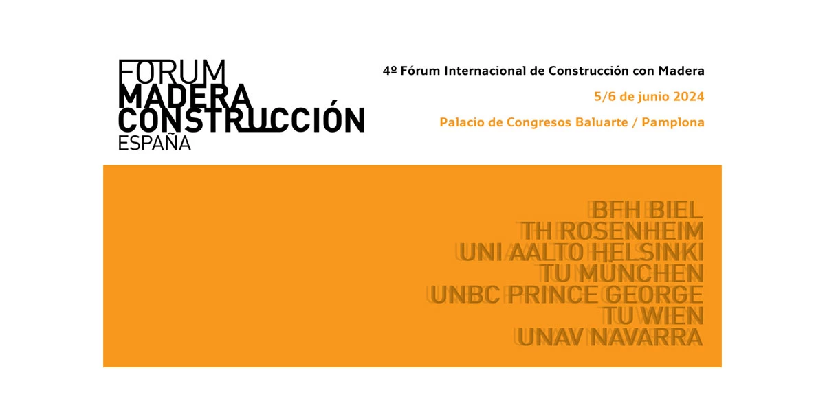 Descubre el programa de la cuarta edición del Fórum Internacional de Construcción con madera