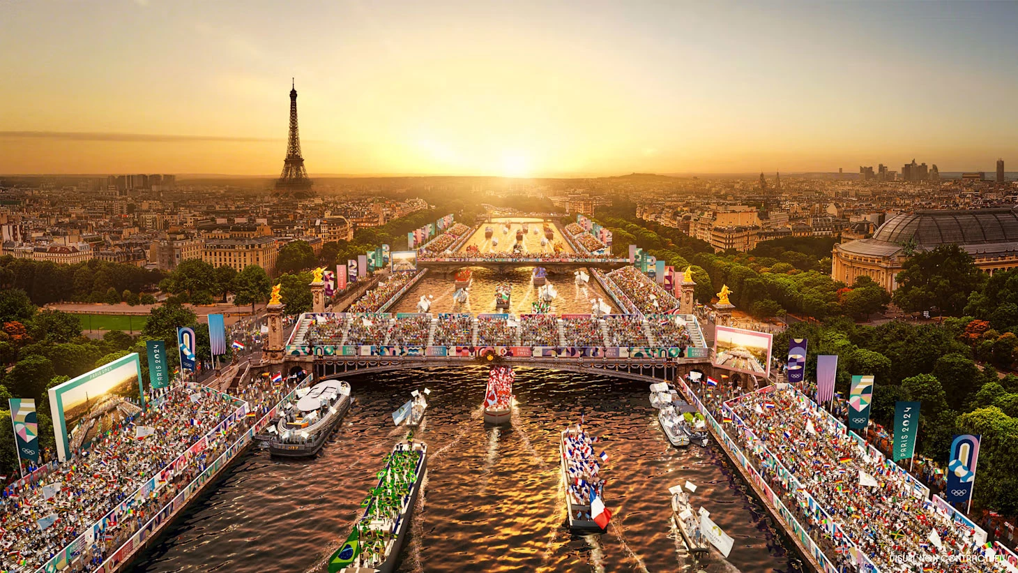 París se transforma con BIM para los Juegos Olímpicos. Imágenes: ZIGURAT