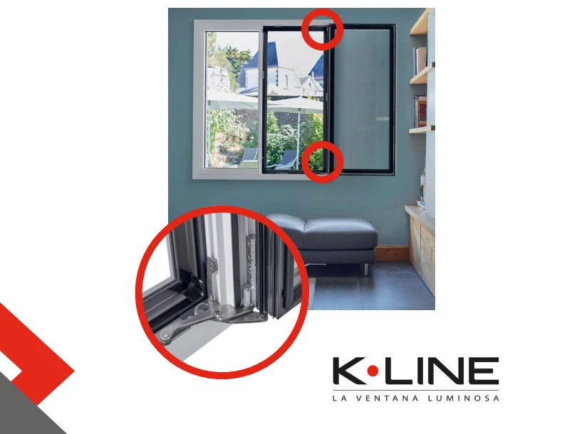 Bisagra oculta en Canal 16 con apertura de 180 grados, de K·LINE. Imágenes: cortesía K·LINE