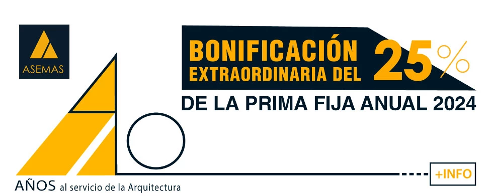 ASEMAS clausura su 40 aniversario con una bonificación del 25% de la prima fija anual