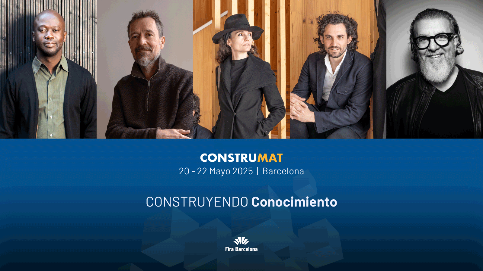 Biohabitabilidad y salud, Vivienda social e Inteligencia Artificial, en el  ‘Sustainable Building Congress’ de Construmat 2025. Imágenes: cortesía Construmat
