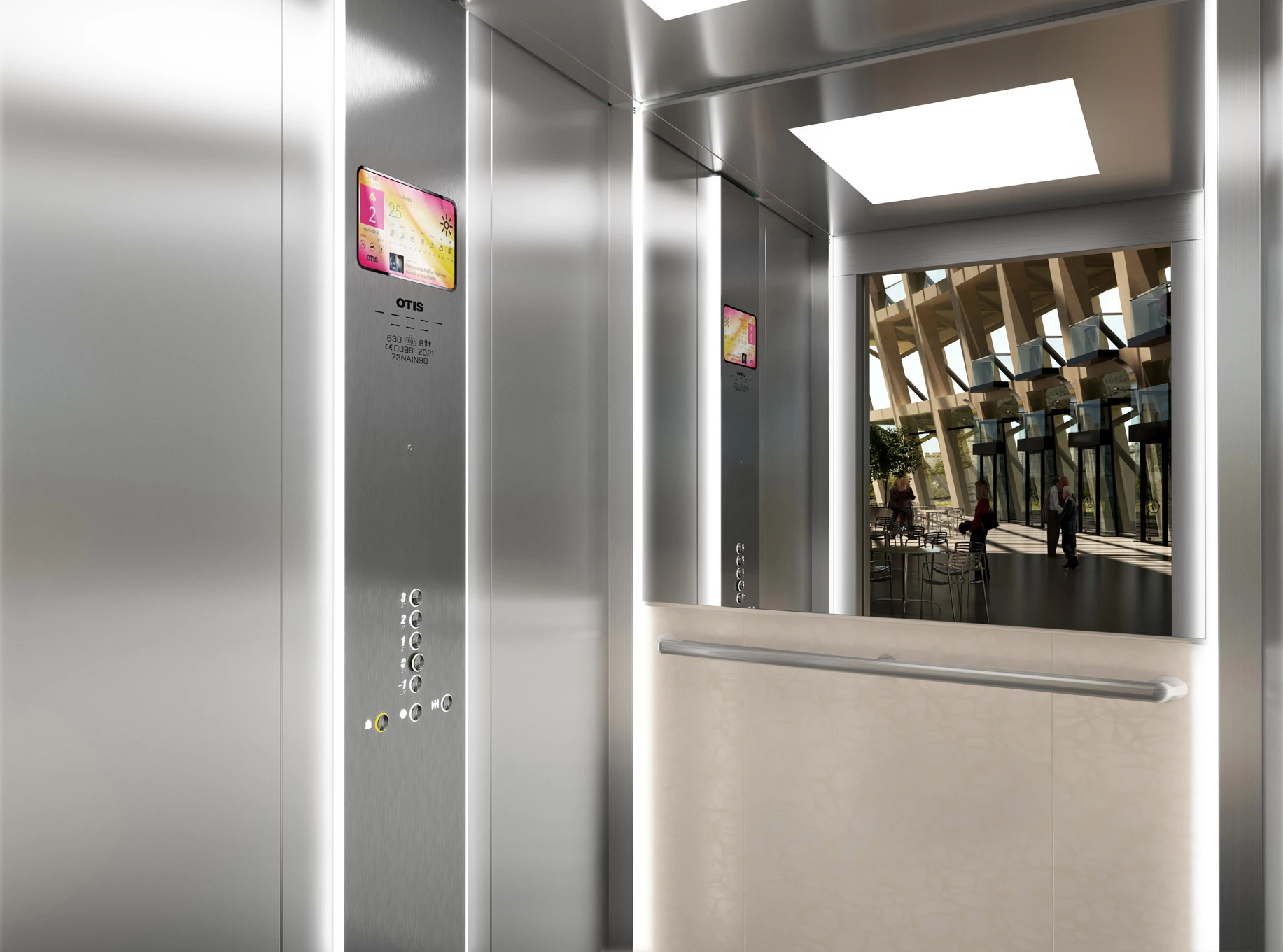 Otis Gen360TM, el ascensor que no pone límites a la arquitectura