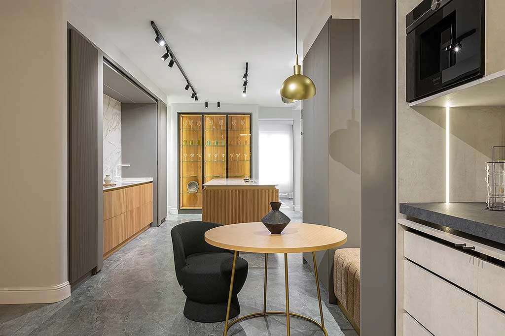 Nuevo showroom en Madrid de BC3 Cocinas. Imágenes: BC3 Cocinas
