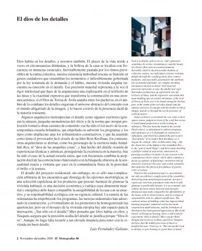 Vivienda en Detalle
