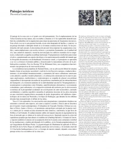 Pragmatismo y paisaje