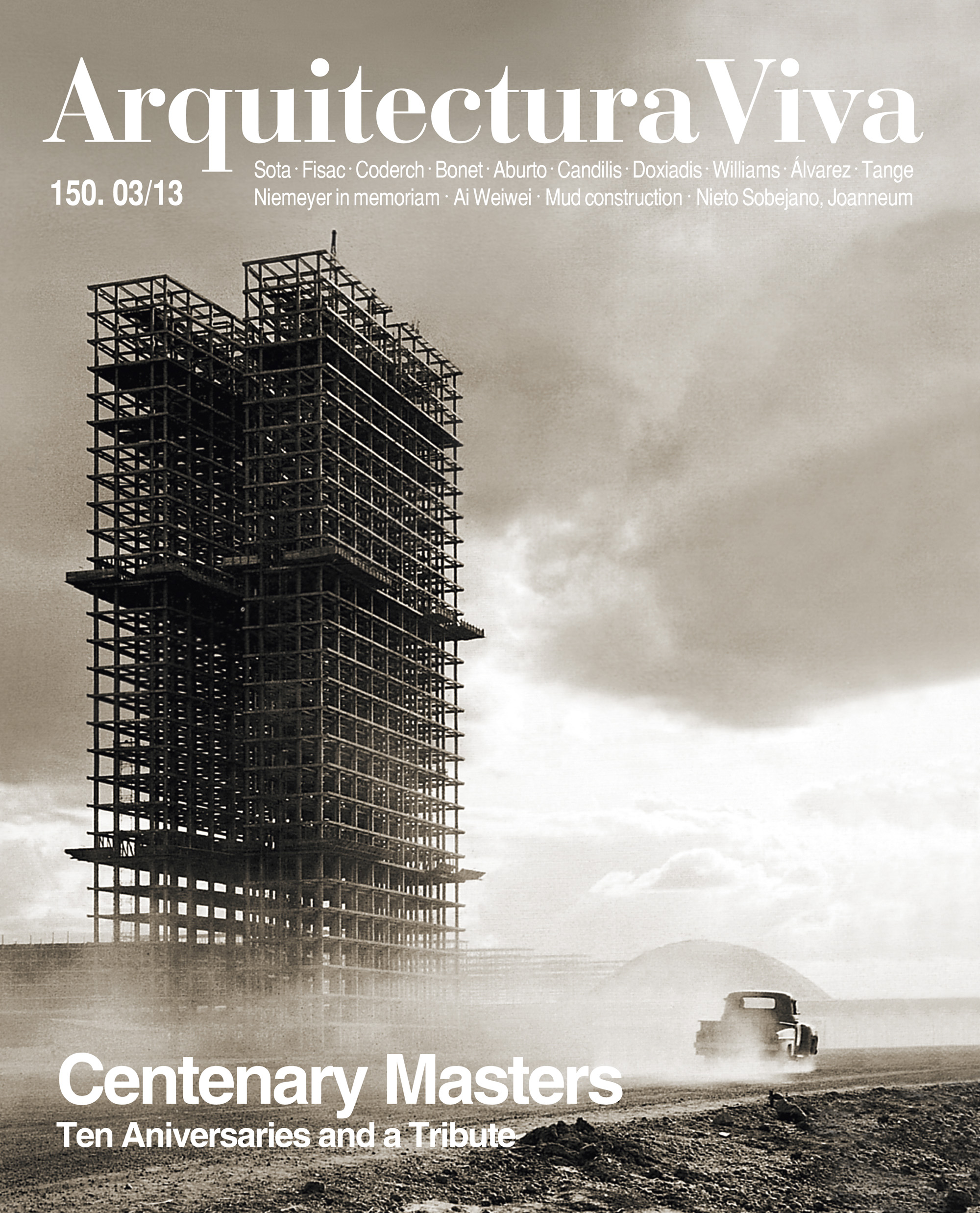 Arquitectura Viva 150 - Centenary Masters Ten Aniversaries and a Tribute |  Arquitectura Viva