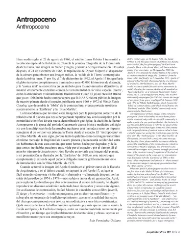 Anthropocene