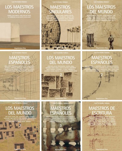 Colección 'Maestros' Nueve Libros | Arquitectura Viva