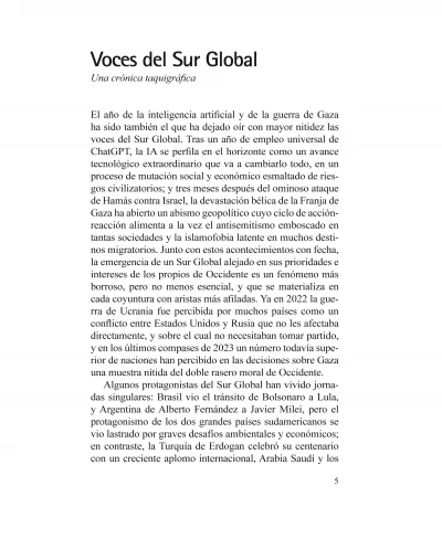 Voces del sur global